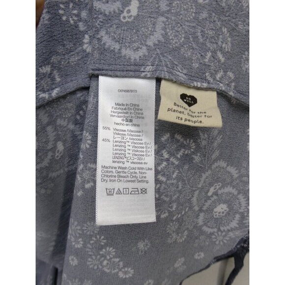 Madewell Wrap Midi Skirt Size 6 Floral Boho Cottage ($108)‎ - Picture 12 of 14